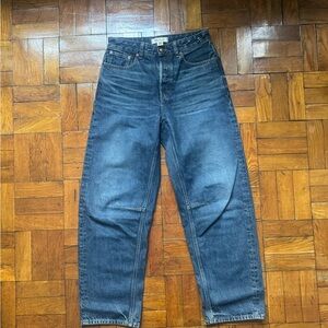 Madewell Women's Blue Flare & Wide Leg Jeans